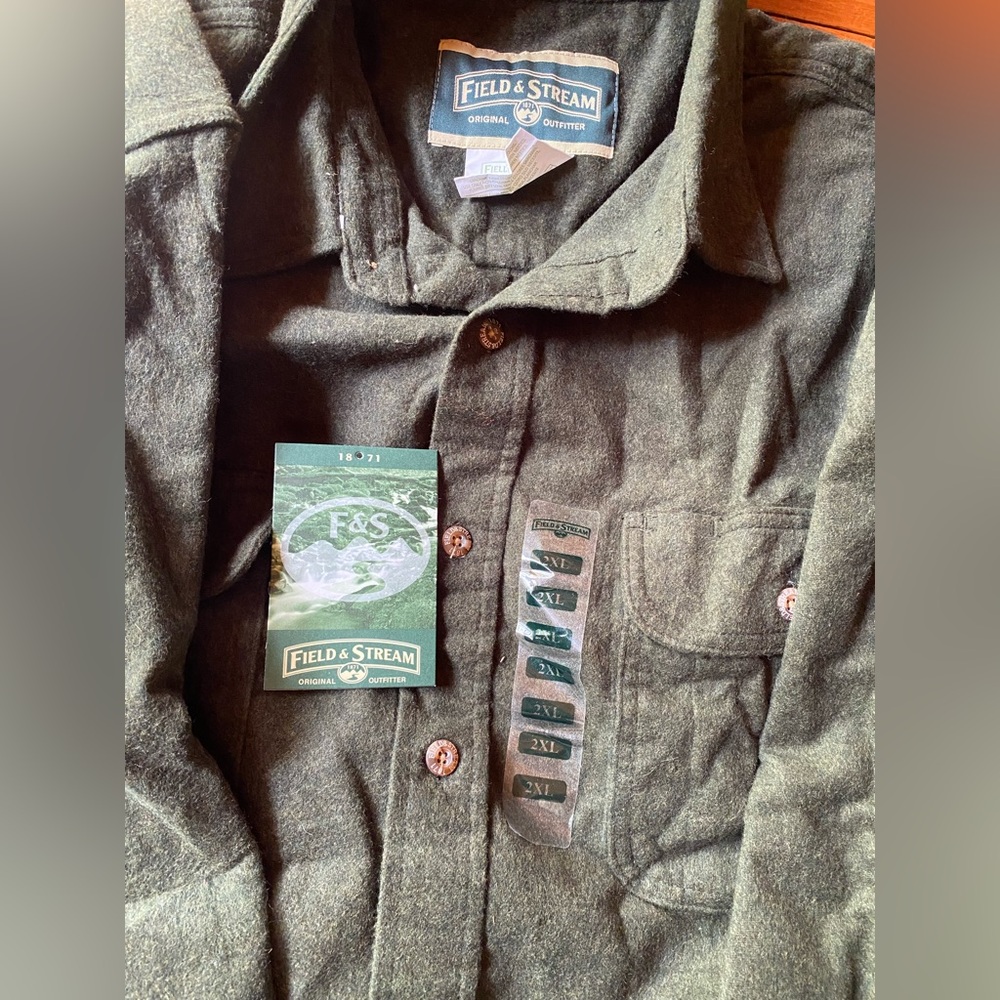 Field & Stream XXL Cotton Flannel Shirt